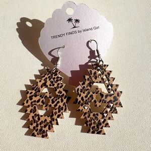 Wooden earrings